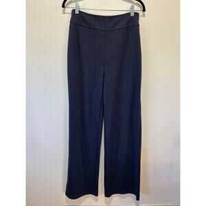 Niki Taylor comfort pants navy size M wide leg elastic waist